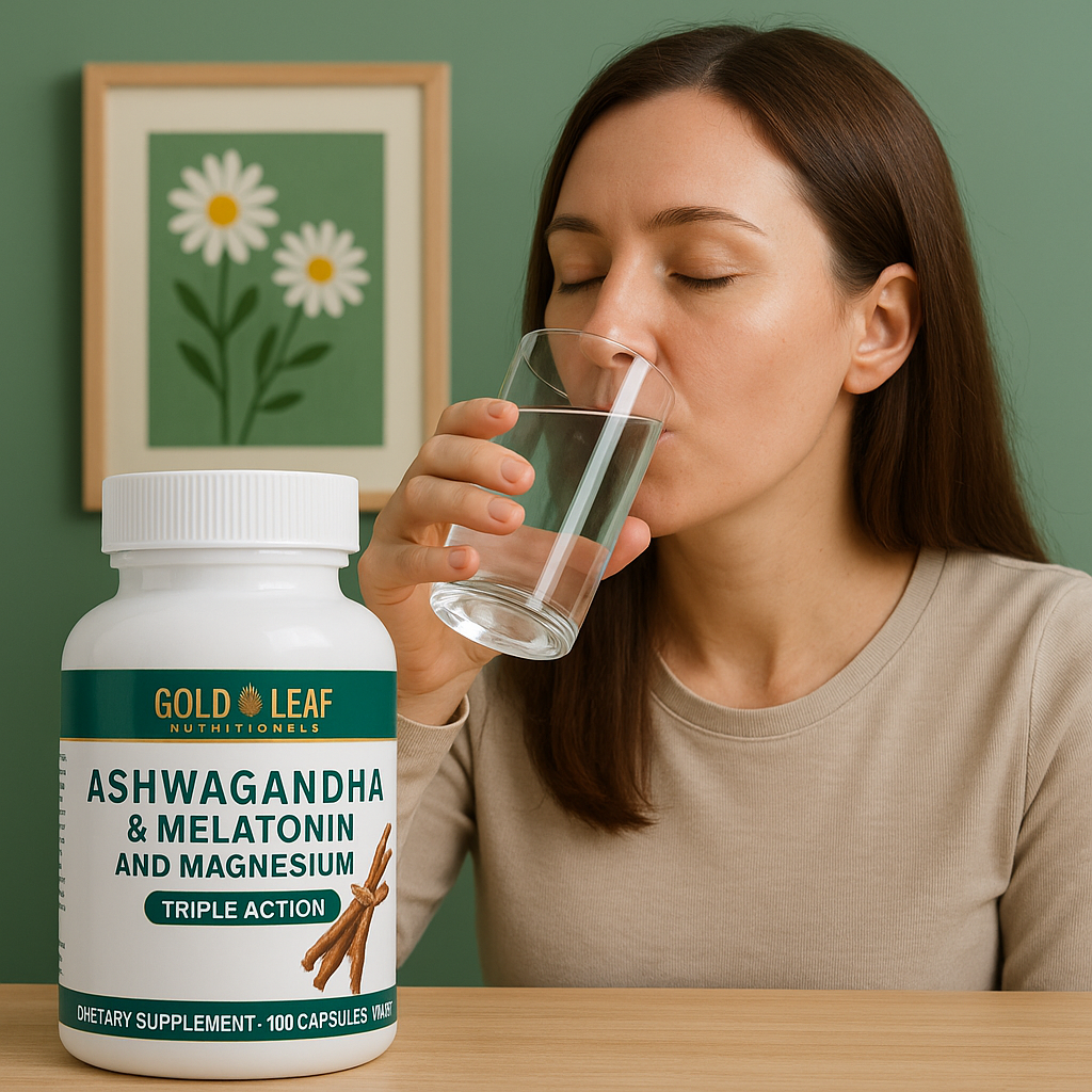 ASHWAGANDHA & MELATONINA & MAGNESIO